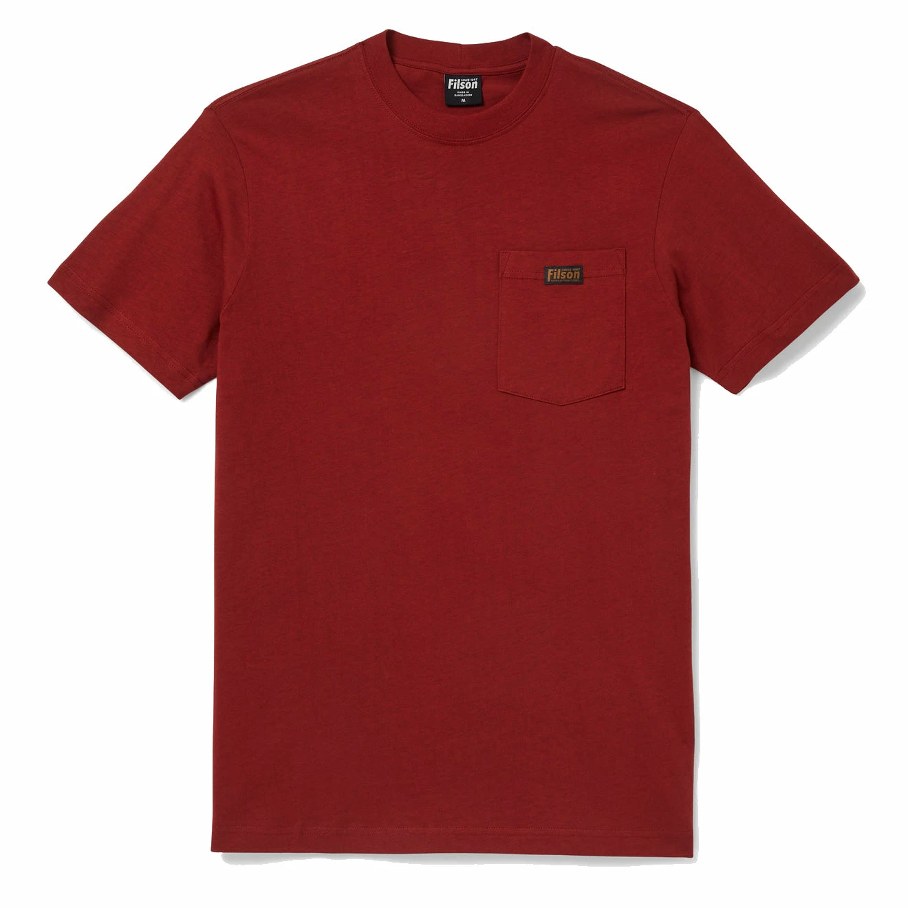 Filson S/S Ranger Solid One Pocket T-Shirt Fast Track Brick Red 3 Filson S/S Ranger Solid One Pocket T-Shirt Fast Track Brick Red