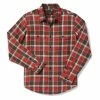 Filson Scout Shirt Red / Grey / White -Hikerdelic Sales Store Filson Scout Shirt Red Grey White 1
