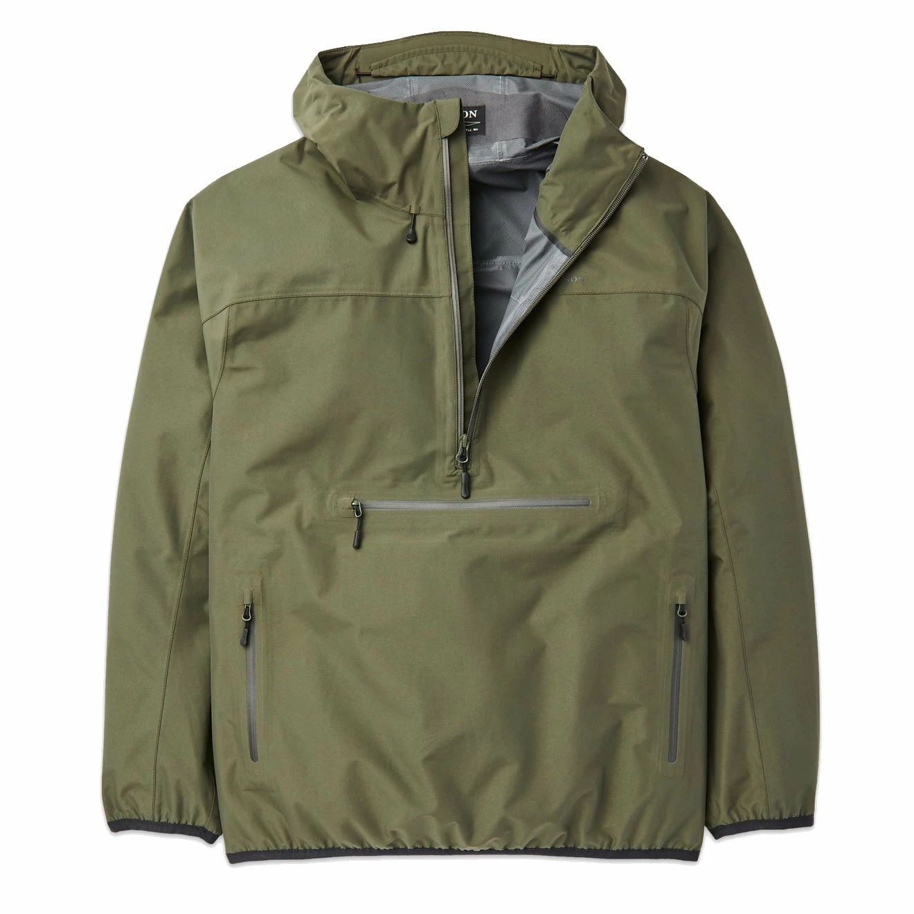 Filson Swiftwater Rain Pullover Dark Forest 4 Filson Swiftwater Rain Pullover Dark Forest - Image 2