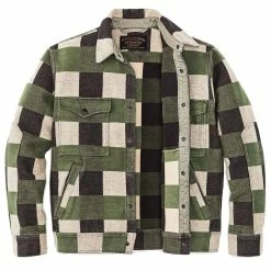 Filson Beartooth Camp Jacket Cinder / Olive Check -Hikerdelic Sales Store FilsonBeartoothCampJacketCinderOliveCheck29841 5