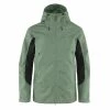 Fjallraven Abisko Lite Trekking Jacket Patina Green / Dark Grey 1 Fjallraven Abisko Lite Trekking Jacket Patina Green / Dark Grey -Hikerdelic Sales Store Fjallraven Abisko Lite Trekking Jacket Patina Green Dark Grey 26436 1