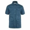 Fjallraven Raven SS Shirt Indigo Blue -Hikerdelic Sales Store FjallravenRavenSSShirtIndigoBlue29998 1