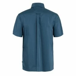 Fjallraven Raven SS Shirt Indigo Blue -Hikerdelic Sales Store FjallravenRavenSSShirtIndigoBlue29998 2