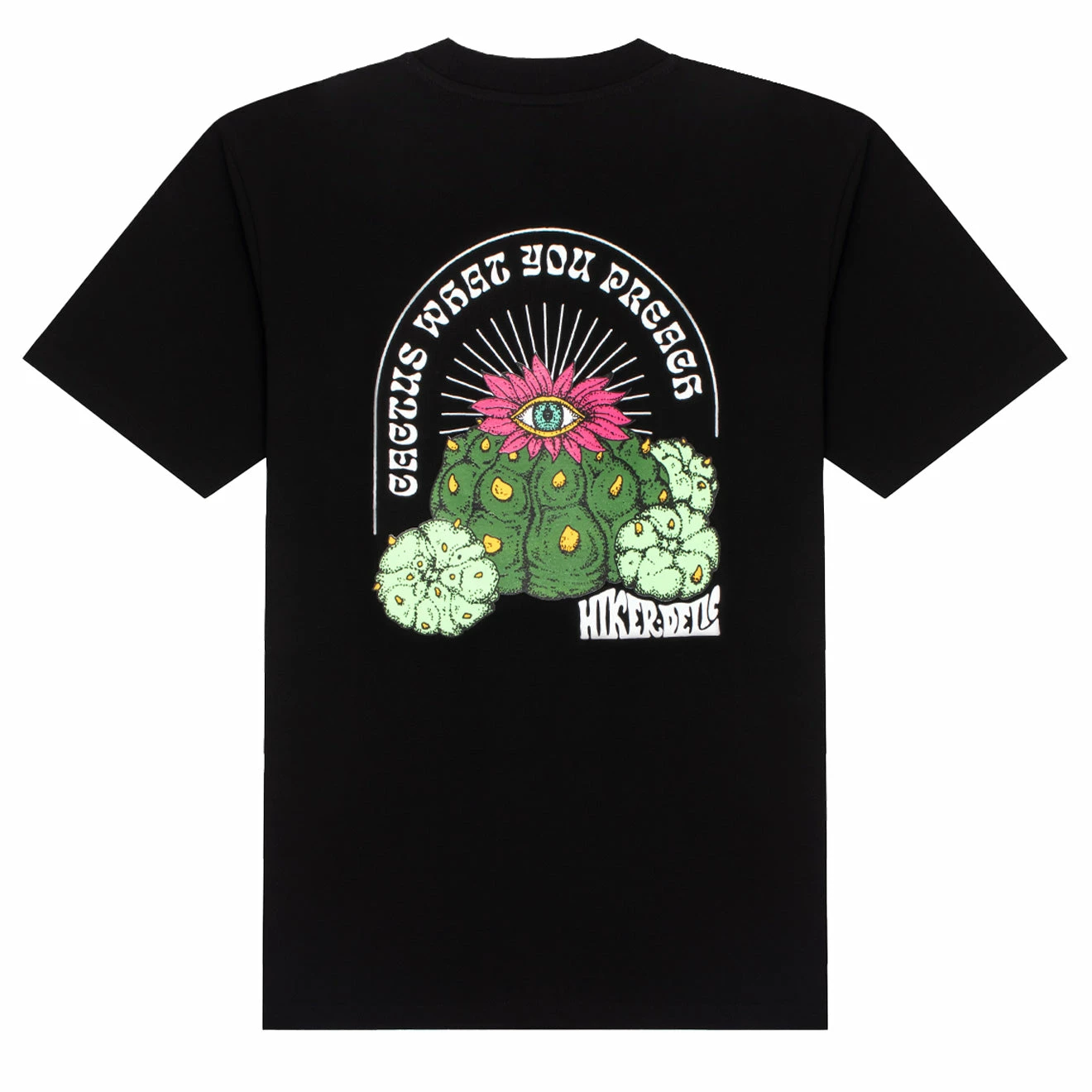 Hikerdelic Cactus SS T-Shirt Black 4 Hikerdelic Cactus SS T-Shirt Black - Image 2