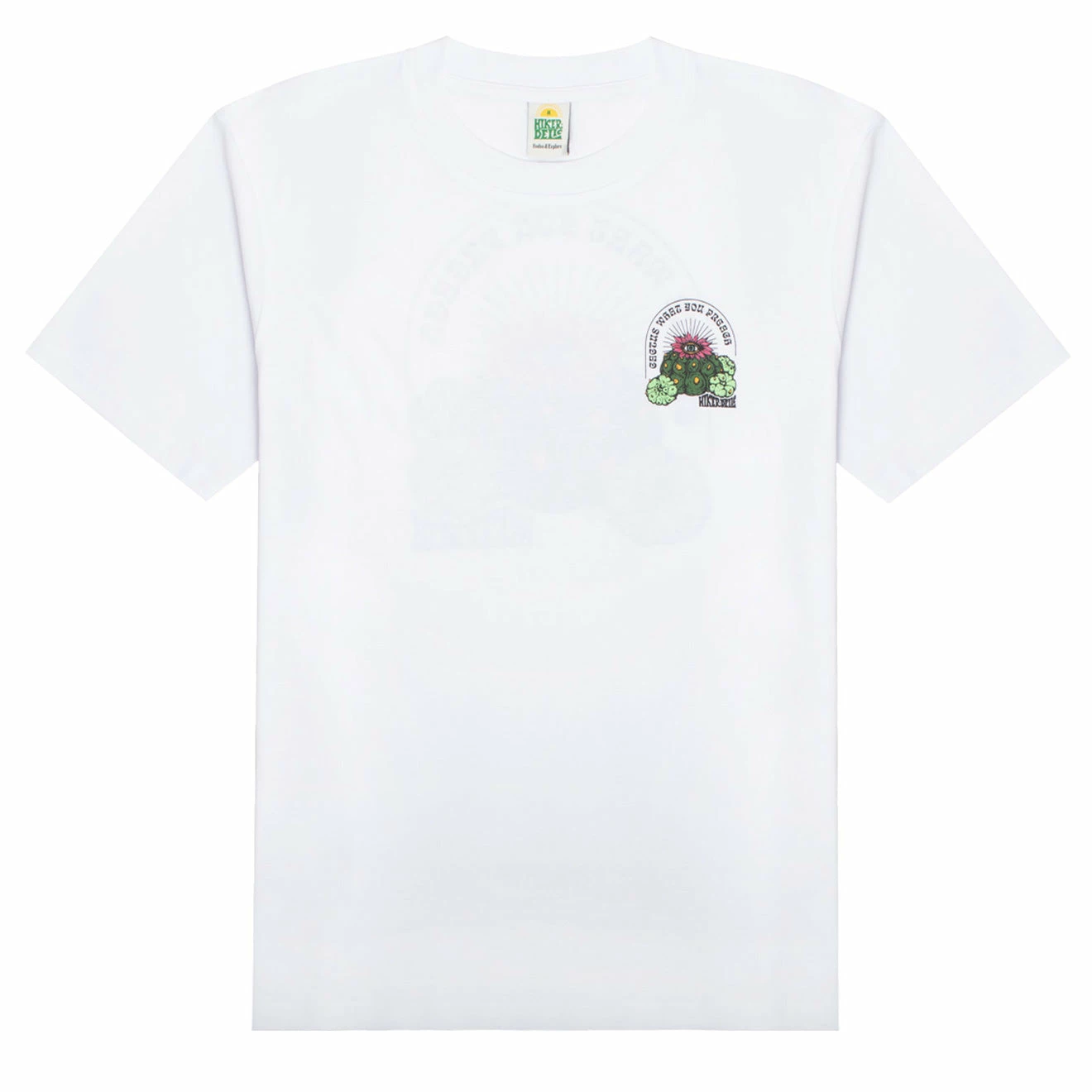 Hikerdelic Cactus SS T-Shirt White 3 Hikerdelic Cactus SS T-Shirt White
