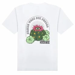 Hikerdelic Cactus SS T-Shirt White 5 Hikerdelic Cactus SS T-Shirt White -Hikerdelic Sales Store Hikerdelic Cactus SS T Shirt White 02