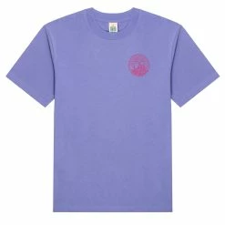 Hikerdelic Core Logo SS T-Shirt Digital Violet