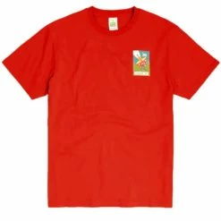 Hikerdelic Flying Saucer SS T-Shirt Red