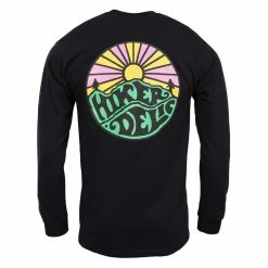 Hikerdelic Original Logo L/S T-Shirt Black -Hikerdelic Sales Store Hikerdelic Original Logo Long Sleeve T Shirt Black 2