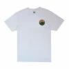 Hikerdelic Original Logo Short Sleeve T-Shirt - White -Hikerdelic Sales Store Hikerdelic Original Logo Short Sleeve T Shirt White 001