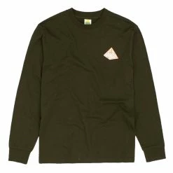 Hikerdelic Pyramid Long Sleeve T-Shirt Khaki