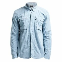 Left Hand Twin Pocket Shirt Light Blue
