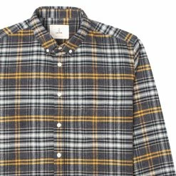 La Paz Branco Shirt Stone Blue Checks -Hikerdelic Sales Store La Paz Branco Shirt Stone Blue Checks 28303 03