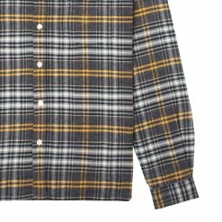 La Paz Branco Shirt Stone Blue Checks -Hikerdelic Sales Store La Paz Branco Shirt Stone Blue Checks 28303 04