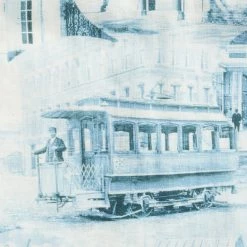 RRL By Ralph Lauren Postcard-Print Linen-Cotton Camp Shirt Cream/Blue -Hikerdelic Sales Store NEWClothingtemplate 0002 Layer153