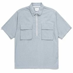 Norse Projects Ivan Cordura Tab Series SS Shirt Navy
