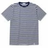 Norse Projects Niels Classic Stripe S/S T-Shirt Dark Navy -Hikerdelic Sales Store NorseProjectsNielsClassicStripeSST ShirtDarkNavy29790 1