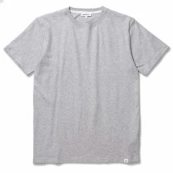 Norse Projects Niels Standard SS T-Shirt Light Grey Melange