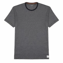 Paul Smith S/S Crew Neck T-Shirt Navy Stripe