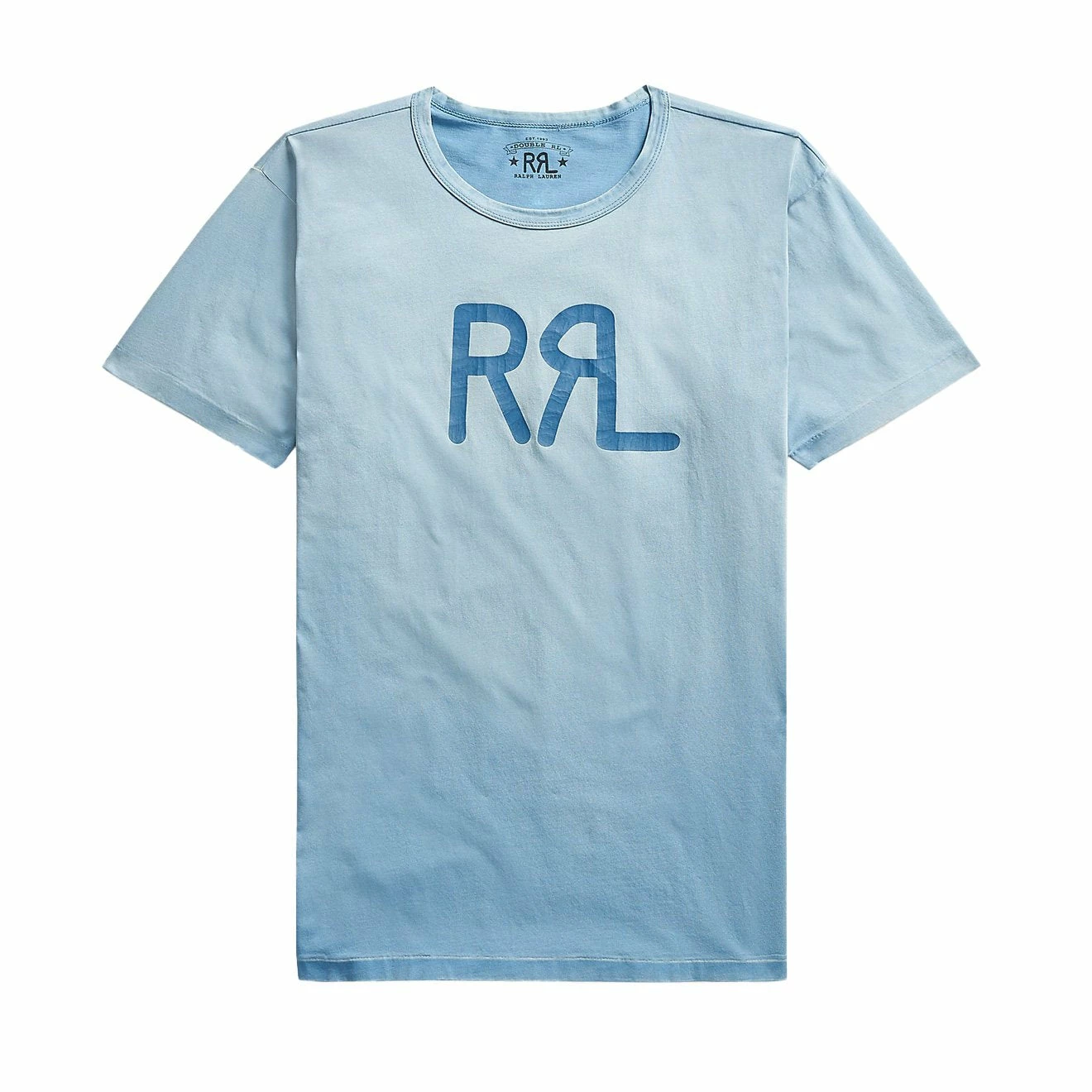 RRL By Ralph Lauren S/S Logo T-Shirt Surplus Blue 3 RRL By Ralph Lauren S/S Logo T-Shirt Surplus Blue