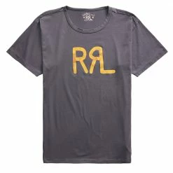 RRL By Ralph Lauren S/S Logo T-Shirt Navy