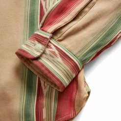 RRL By Ralph Lauren Southwestern Jacquard Workshirt RI-494 Tan / Multi -Hikerdelic Sales Store RRL by Ralph Lauren Southwestern Jacquard Workshirt RI 494 Tan Multi 26710 4
