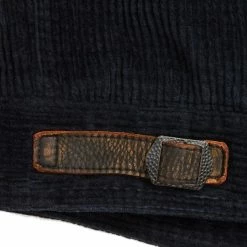 RRL By Ralph Lauren Appliqued Corduroy Leather-Sleeve Jacket Black/Deep Navy -Hikerdelic Sales Store RRLbyRalphLaurenAppliquedCorduroyLeather SleeveJacketBlackDeepNavy30093 3