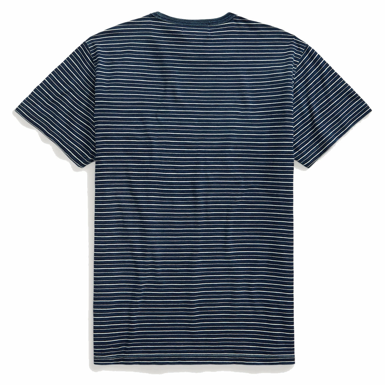 RRL By Ralph Lauren Indigo Striped Jersey T-Shirt Indigo Multi 4 RRL By Ralph Lauren Indigo Striped Jersey T-Shirt Indigo Multi - Image 2