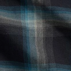 RRL By Ralph Lauren Plaid Jaspe Twill Camp Workshirt Black/Blue -Hikerdelic Sales Store RRLbyRalphLaurenPlaidJaspeTwillCampWorkshirtBlackBlue30064 2