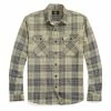 RRL By Ralph Lauren Plaid Twill Workshirt Faded Blue/Yellow -Hikerdelic Sales Store RRLbyRalphLaurenPlaidTwillWorkshirtFadedBlueYellow 1