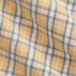 RRL By Ralph Lauren Plaid Woven Workshirt Tan / Indigo -Hikerdelic Sales Store RRLbyRalphLaurenPlaidWovenWorkshirtTanIndigo 2