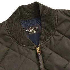 RRL By Ralph Lauren Quilted Twill Jacket Vintage Black -Hikerdelic Sales Store RRLbyRalphLaurenQuiltedTwillJacketVintageBlack30094 3