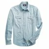 RRL By Ralph Lauren Slim Fit Chambray Western Shirt Davey Wash -Hikerdelic Sales Store RRLbyRalphLaurenSlimFitChambrayWesternShirtDaveyWash30070 1