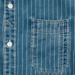 RRL By Ralph Lauren Striped Indigo Twill Workshirt Med Indigo 13 RRL By Ralph Lauren Striped Indigo Twill Workshirt Med Indigo -Hikerdelic Sales Store RRLbyRalphLaurenStripedIndigoTwillWorkshirtMedIndigo 4