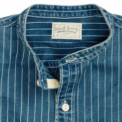 RRL By Ralph Lauren Striped Indigo Twill Workshirt Med Indigo 10 RRL By Ralph Lauren Striped Indigo Twill Workshirt Med Indigo -Hikerdelic Sales Store RRLbyRalphLaurenStripedIndigoTwillWorkshirtMedIndigo 5