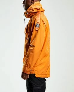 ST95 Horizon Anorak Light Orange -Hikerdelic Sales Store ST17002 SS LIGHT ORANGE 057