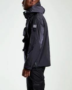 ST95 Drogue Smock 2.0 Black -Hikerdelic Sales Store ST17004 SS BLK 02