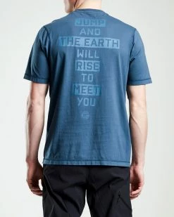 ST95 Jump Tee Navy 9 ST95 Jump Tee Navy -Hikerdelic Sales Store ST42003 SS NAVY 007