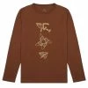 Snow Peak Fireplace Long Sleeve Tee Orange -Hikerdelic Sales Store Snow Peak Fireplace Long Sleeve Tee Orange 23492 01