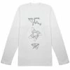 Snow Peak Fireplace Long Sleeve Tee White -Hikerdelic Sales Store Snow Peak Fireplace Long Sleeve Tee White 23413 01