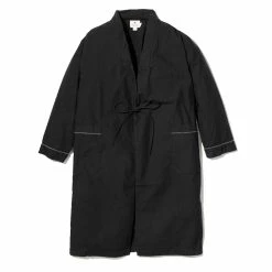 Snow Peak Noragi Long Jacket Black