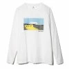 Snow Peak Campfield L/S T-Shirt White -Hikerdelic Sales Store SnowPeakCampfieldLSTShirt White 18991 1