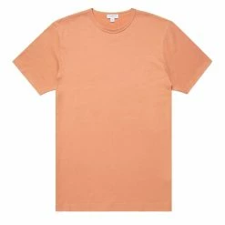 Sunspel Classic Crew Neck T-Shirt Clay