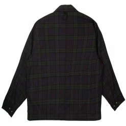 Uniform Bridge Oversized Single Blouson Black Watch -Hikerdelic Sales Store UniformBridgeOversizedSingleBlouson BlackWatch 17440 2