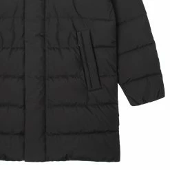 Woolrich High Tech Quilted Long Jacket Black -Hikerdelic Sales Store Woolrich High Tech Quilted Long Jacket Black 3