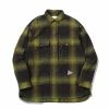 And Wander Thermonel Check Shirt Khaki -Hikerdelic Sales Store and wander thermonel check shirt khaki