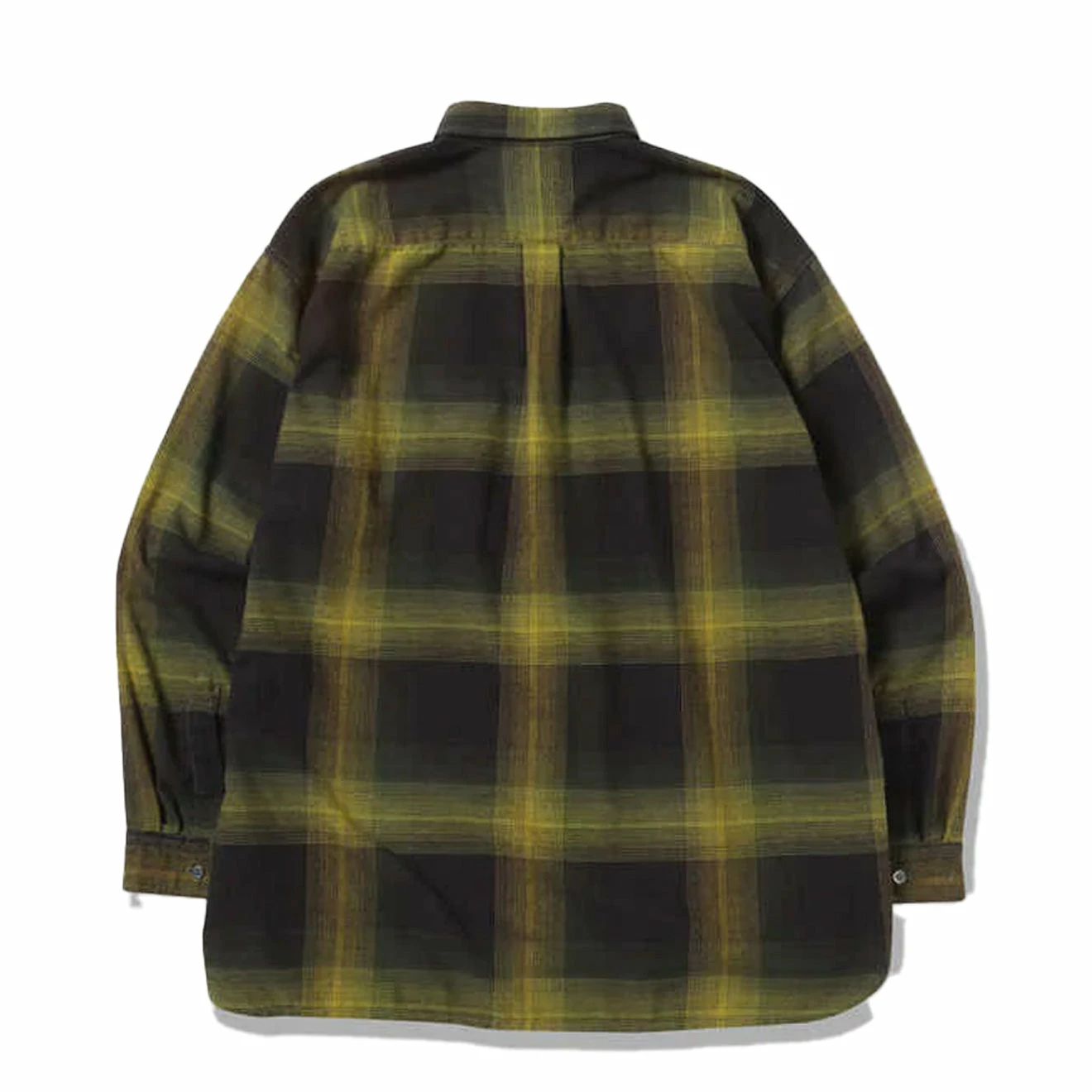 And Wander Thermonel Check Shirt Khaki 4 And Wander Thermonel Check Shirt Khaki - Image 2