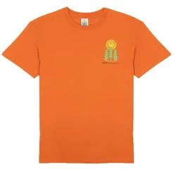 Hikerdelic X Flower Mountain Personal Growth T-Shirt Burnt Orange