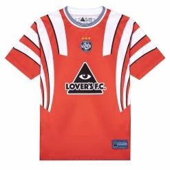Lovers FC Footy Shirt Drop Red